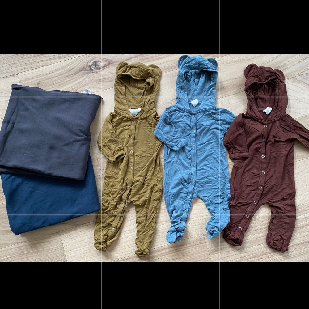 Kate Quinn Baby Clothes & Swaddle Bundle